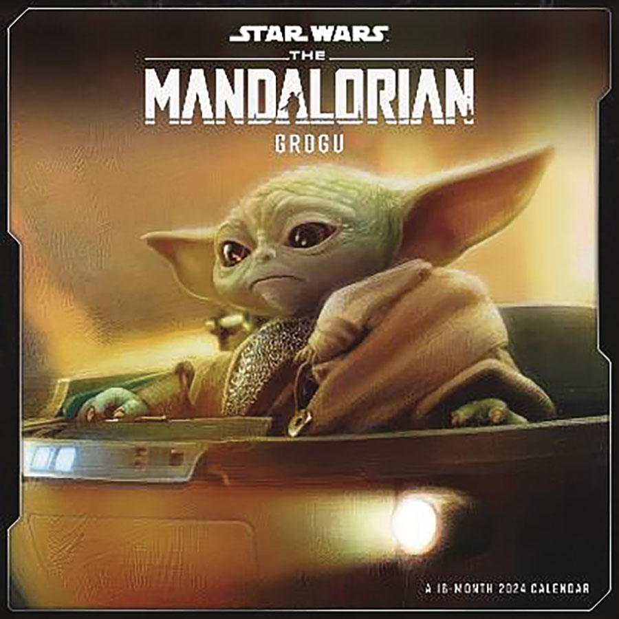 Star Wars The Mandalorian The Child 2024 Wall Calendar