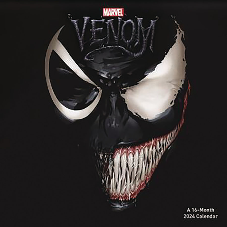 Venom 16-Month 2024 Wall Calendar