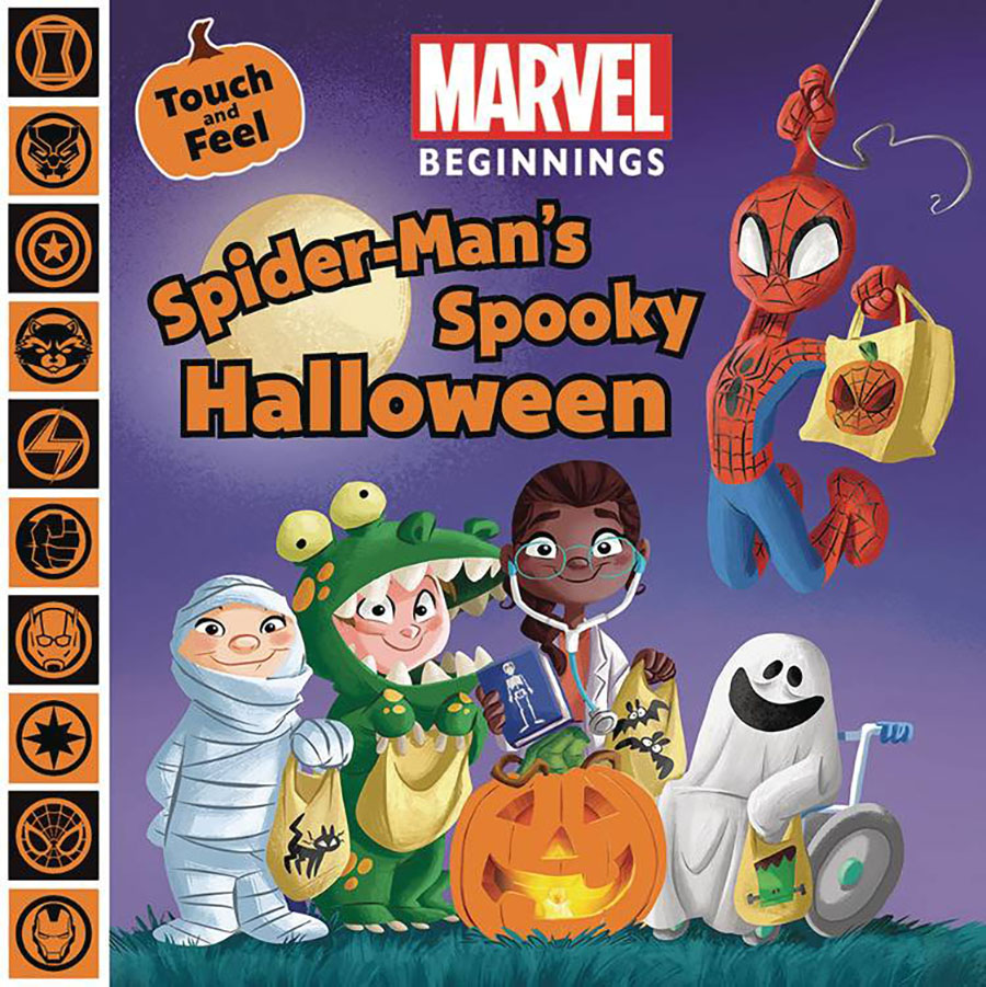 Marvel Beginnings Spider-Mans Spooky Halloween Board Book HC