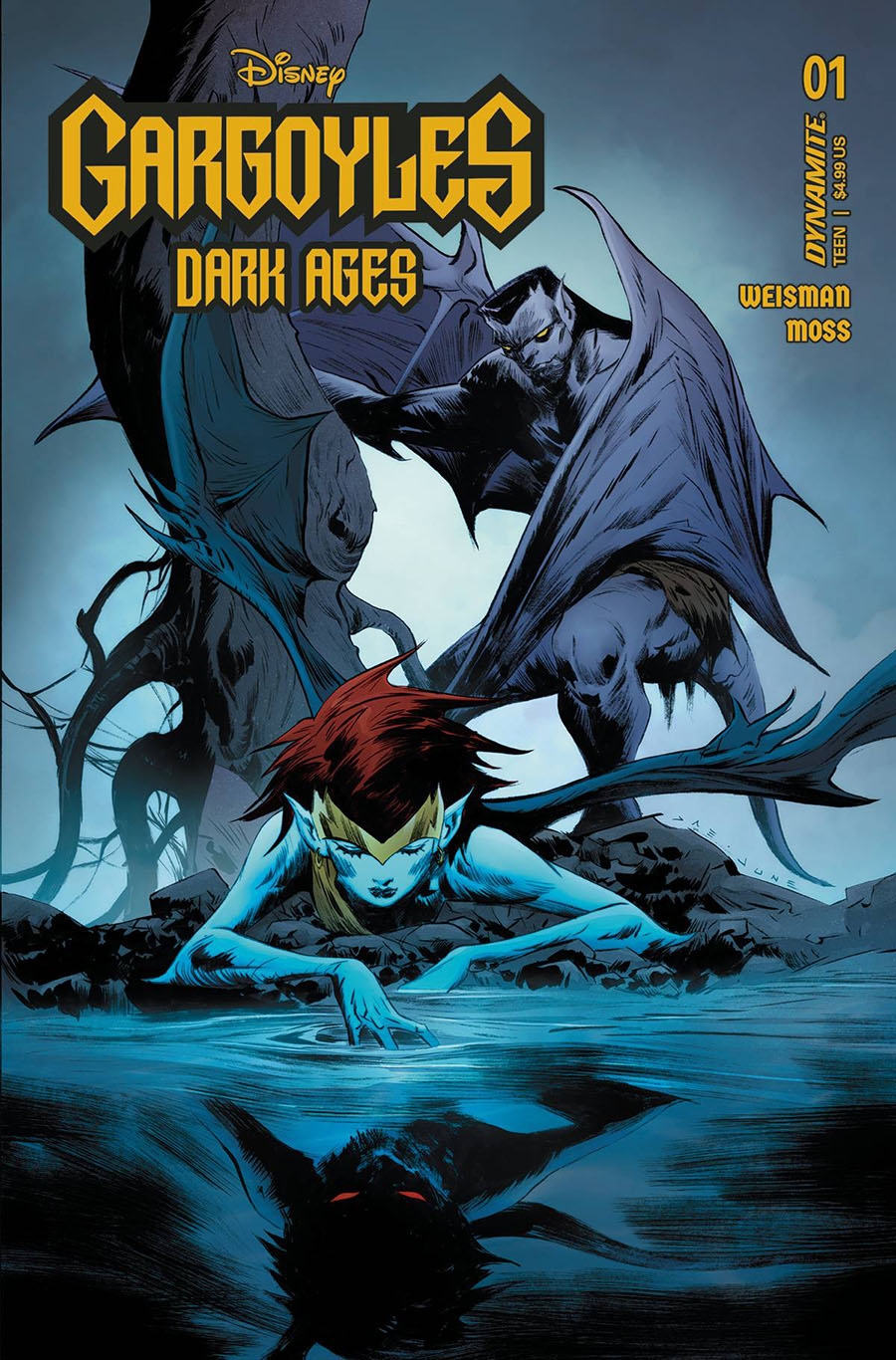 Gargoyles Dark Ages #1 Cover H Incentive Jae Lee Variant Cover