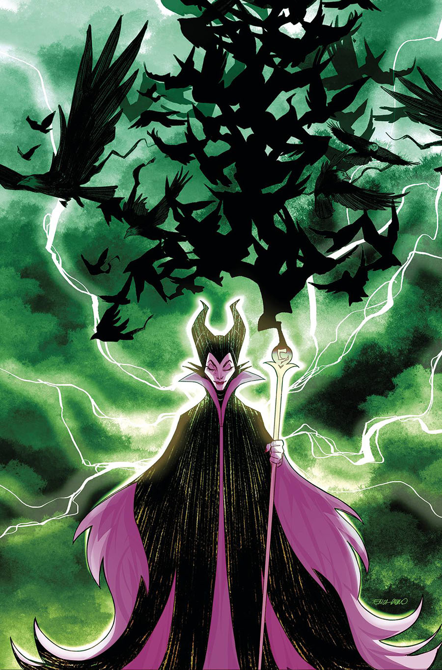 Disney Villains Maleficent #3 Cover I Incentive Erica Durso Virgin Cover