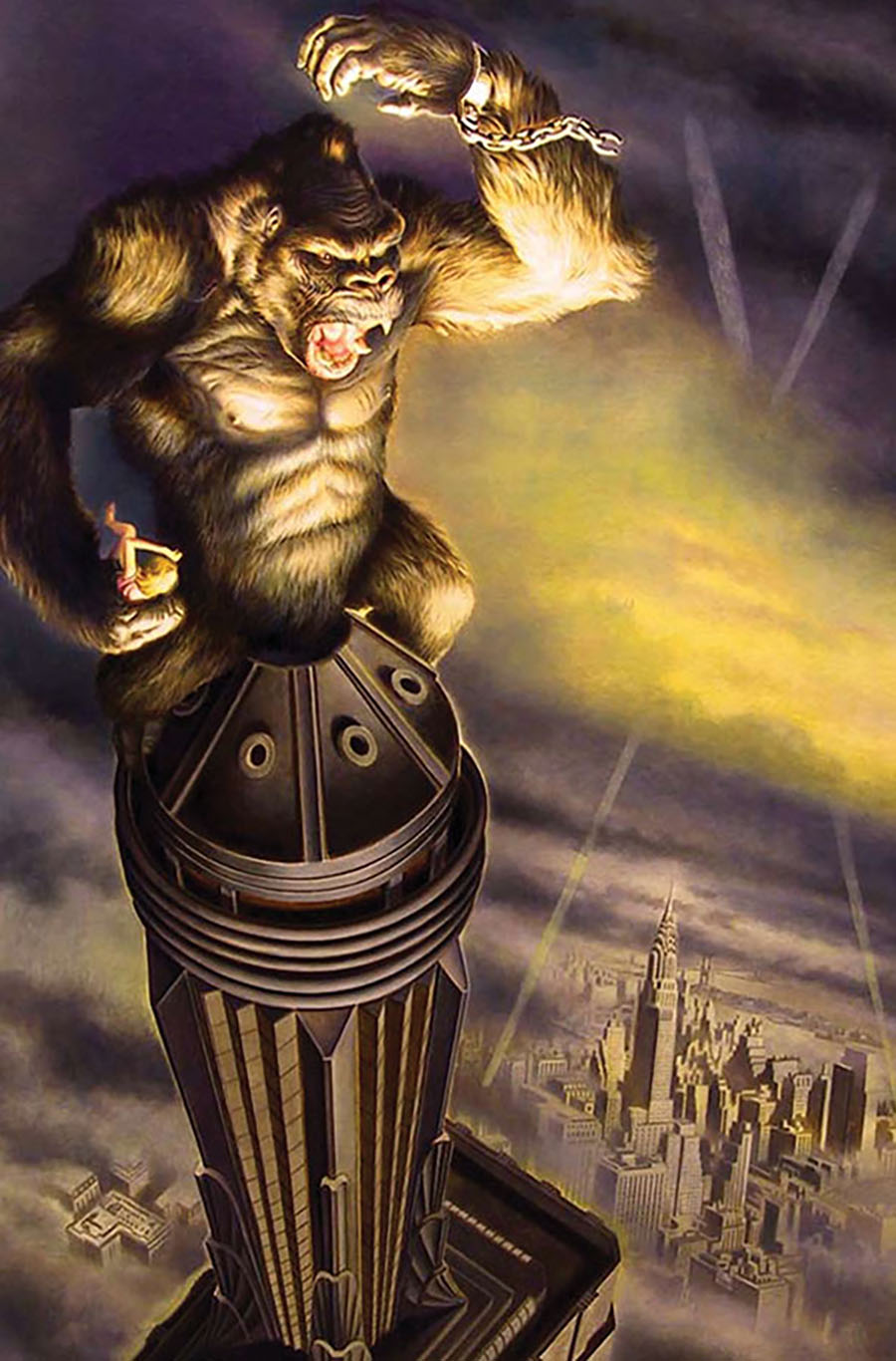 Kong The Great War #2 Cover E Incentive Joe DeVito Virgin Cover