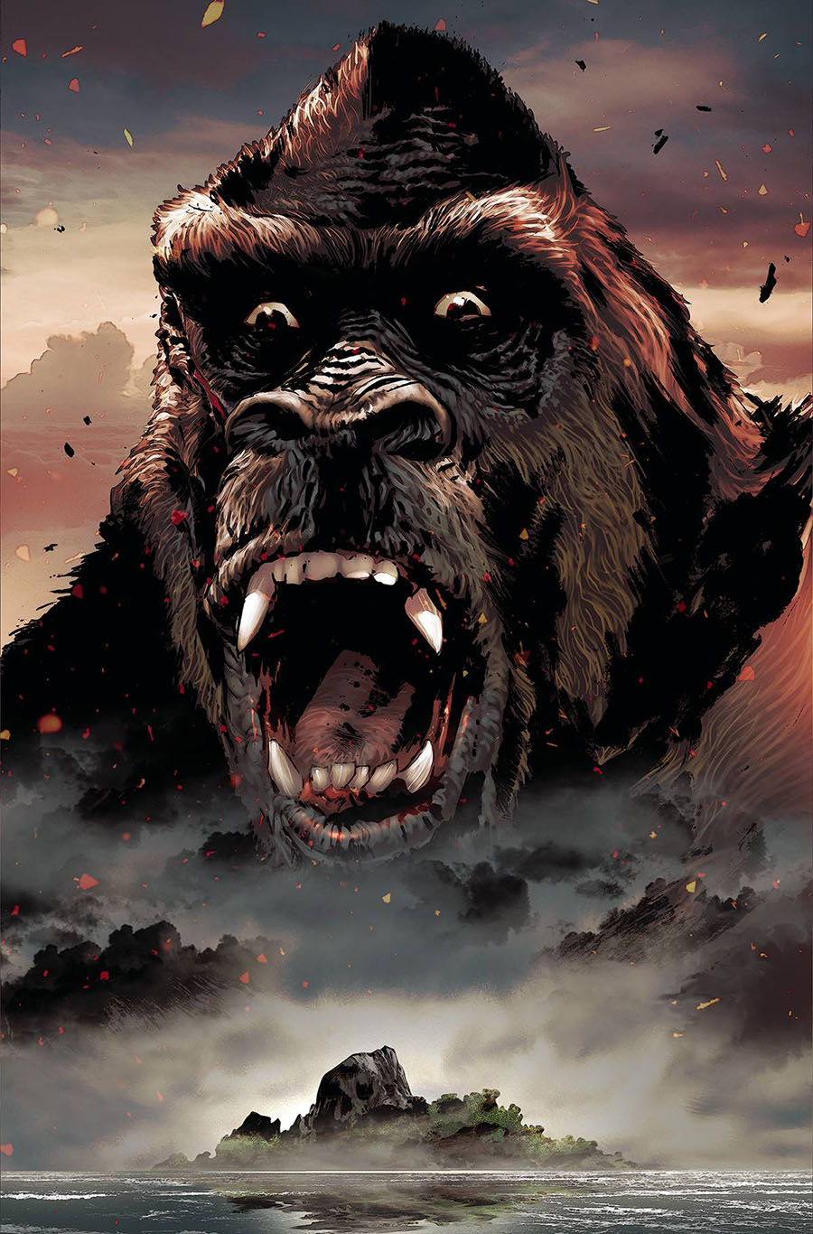 Kong The Great War #2 Cover F Incentive Butch Guice Virgin Cover