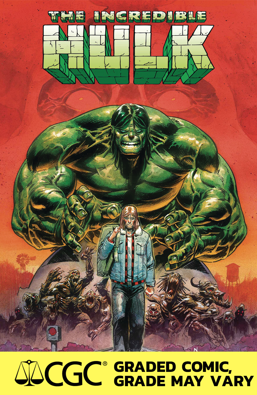 Incredible Hulk Vol 5 #1 Cover M DF CGC Graded 9.6 Or Higher