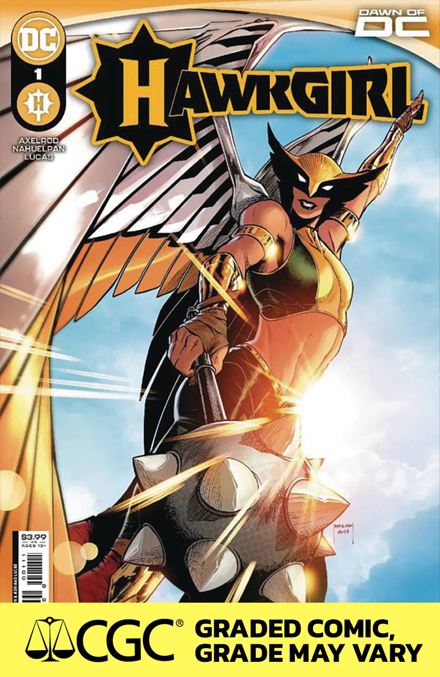Hawkgirl Vol 2 #1 Cover F CGC Graded 9.6 Or Higher