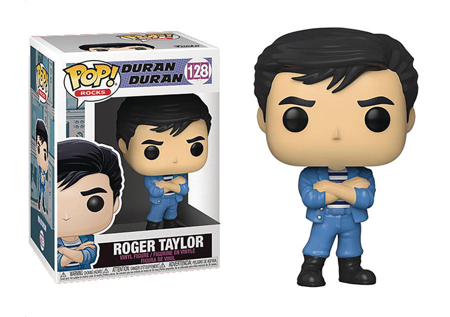 POP Rocks Duran Duran Wild Boys Roger Taylor Vinyl Figure
