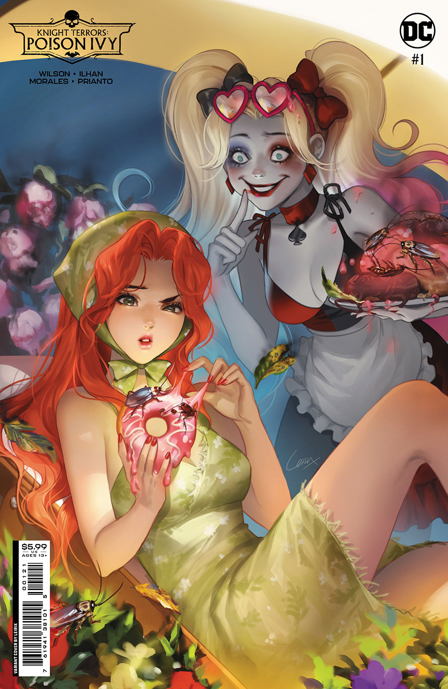 Knight Terrors Poison Ivy #1 Cover B Variant Lesley Leirix Li Card Stock Cover