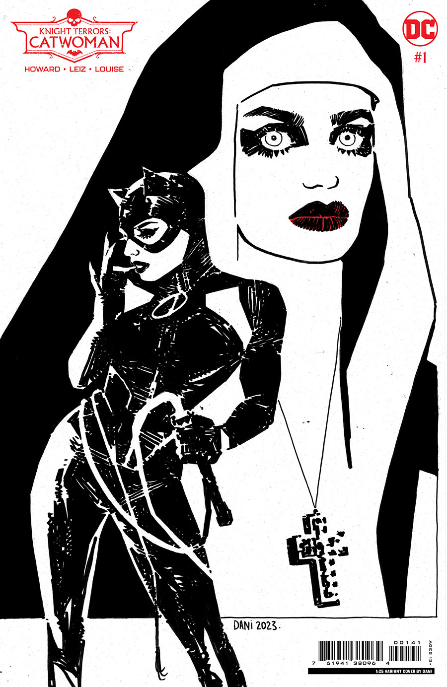 Knight Terrors Catwoman #1 Cover E Incentive DANI Card Stock Variant Cover