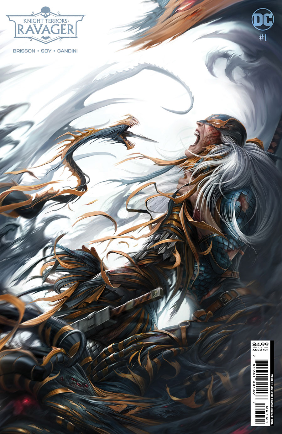 Knight Terrors Ravager #1 Cover B Variant Francesco Mattina Card Stock Cover