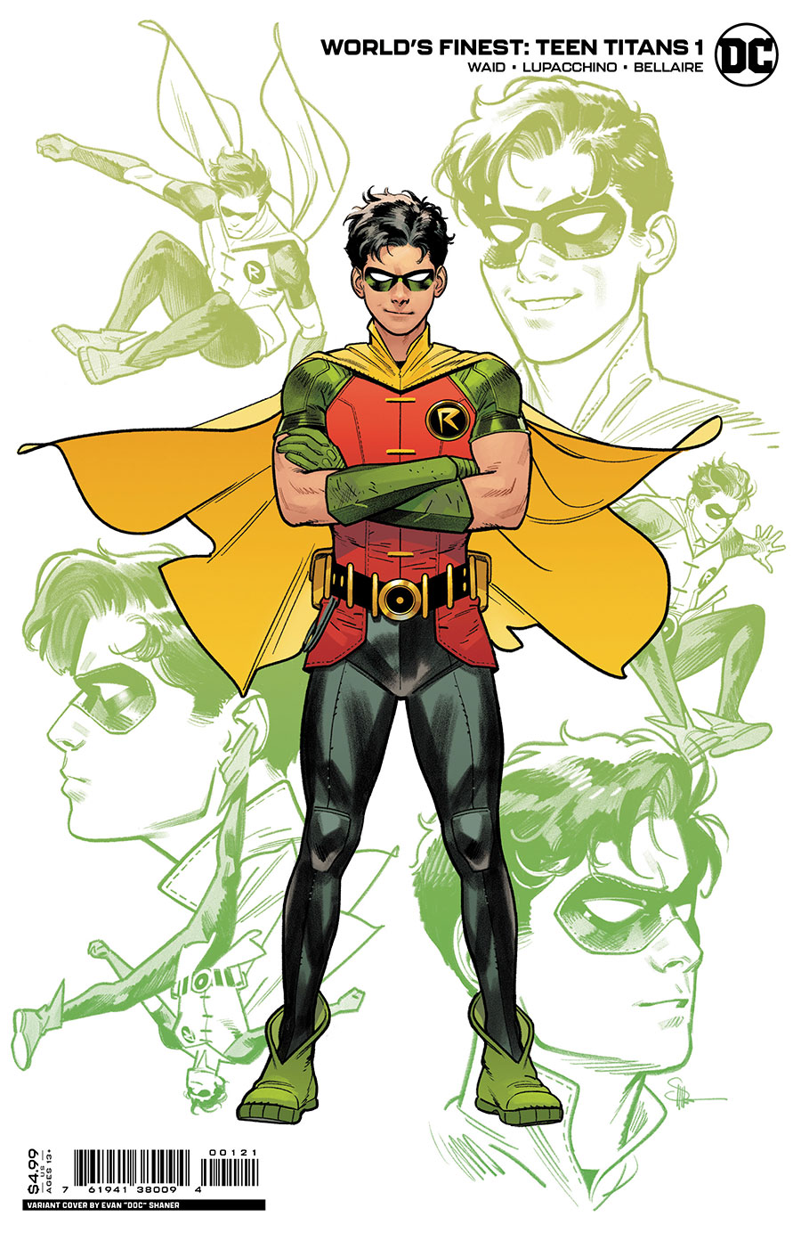 Worlds Finest Teen Titans #1 Cover B Variant Evan Doc Shaner Card Stock Cover