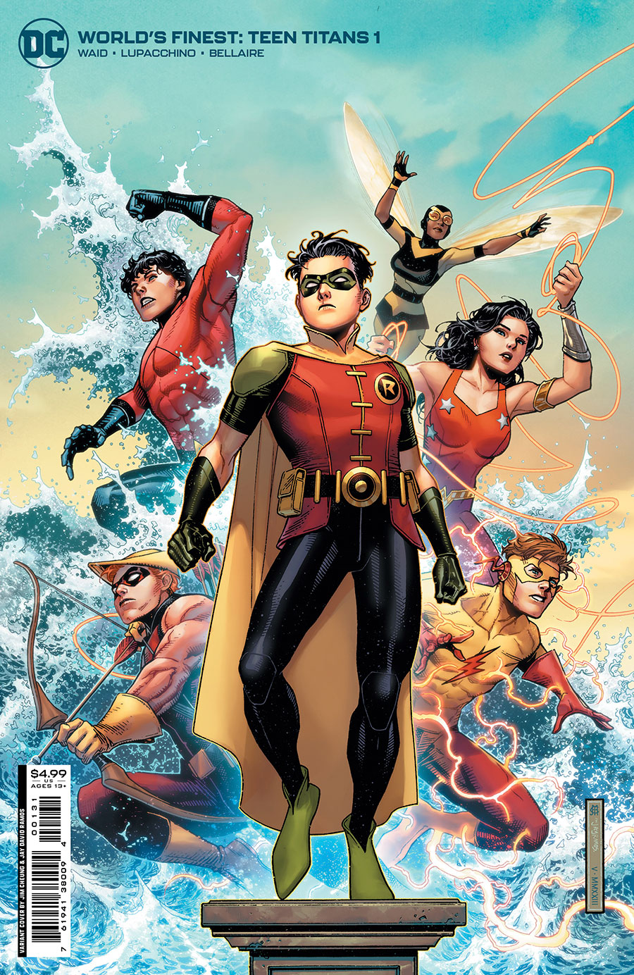 Worlds Finest Teen Titans #1 Cover C Variant Jim Cheung Card Stock Cover (Limit 1 Per Customer)