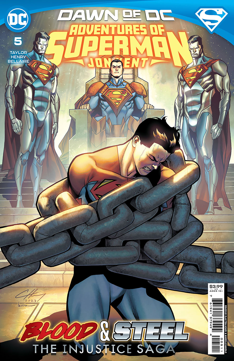 Adventures Of Superman Jon Kent #5 Cover A Regular Clayton Henry Cover