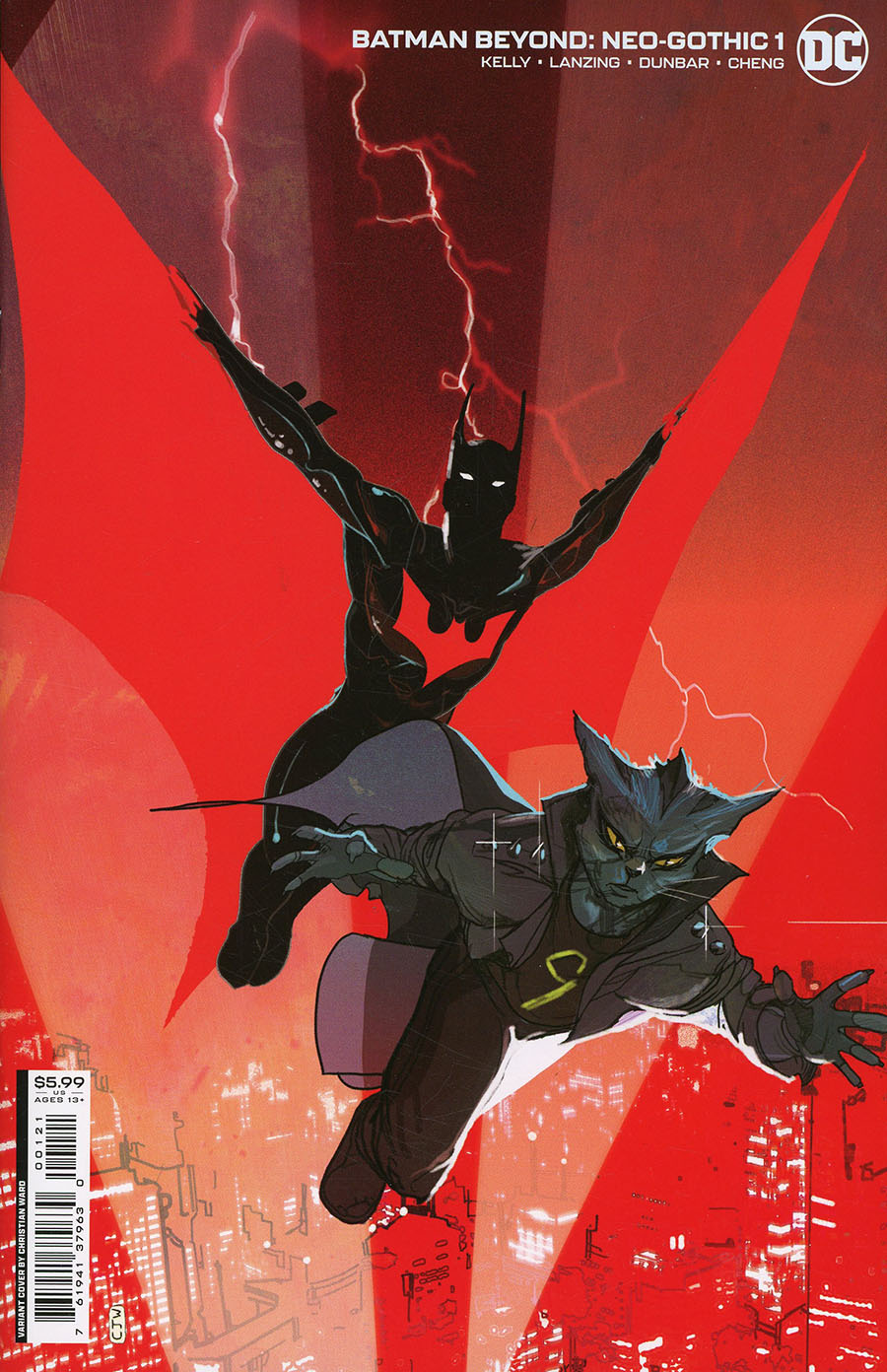 Batman Beyond Neo-Gothic #1 Cover B Variant Christian Ward Card Stock Cover
