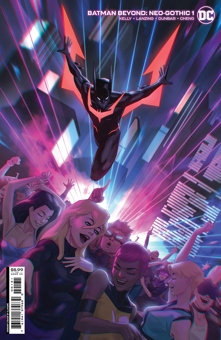 Batman Beyond Neo-Gothic #1 Cover C Variant Ejikure Card Stock Cover