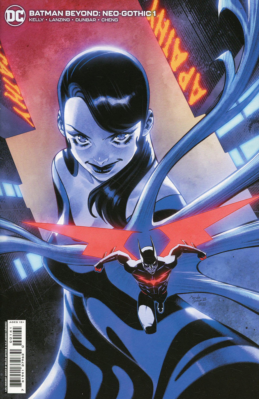 Batman Beyond Neo-Gothic #1 Cover D Incentive Belen Ortega Card Stock Variant Cover