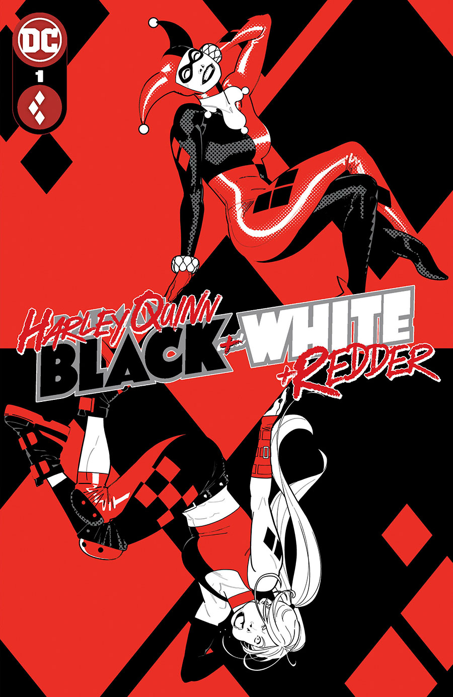 Harley Quinn Black White Redder #1 Cover A Regular Bruno Redondo Cover