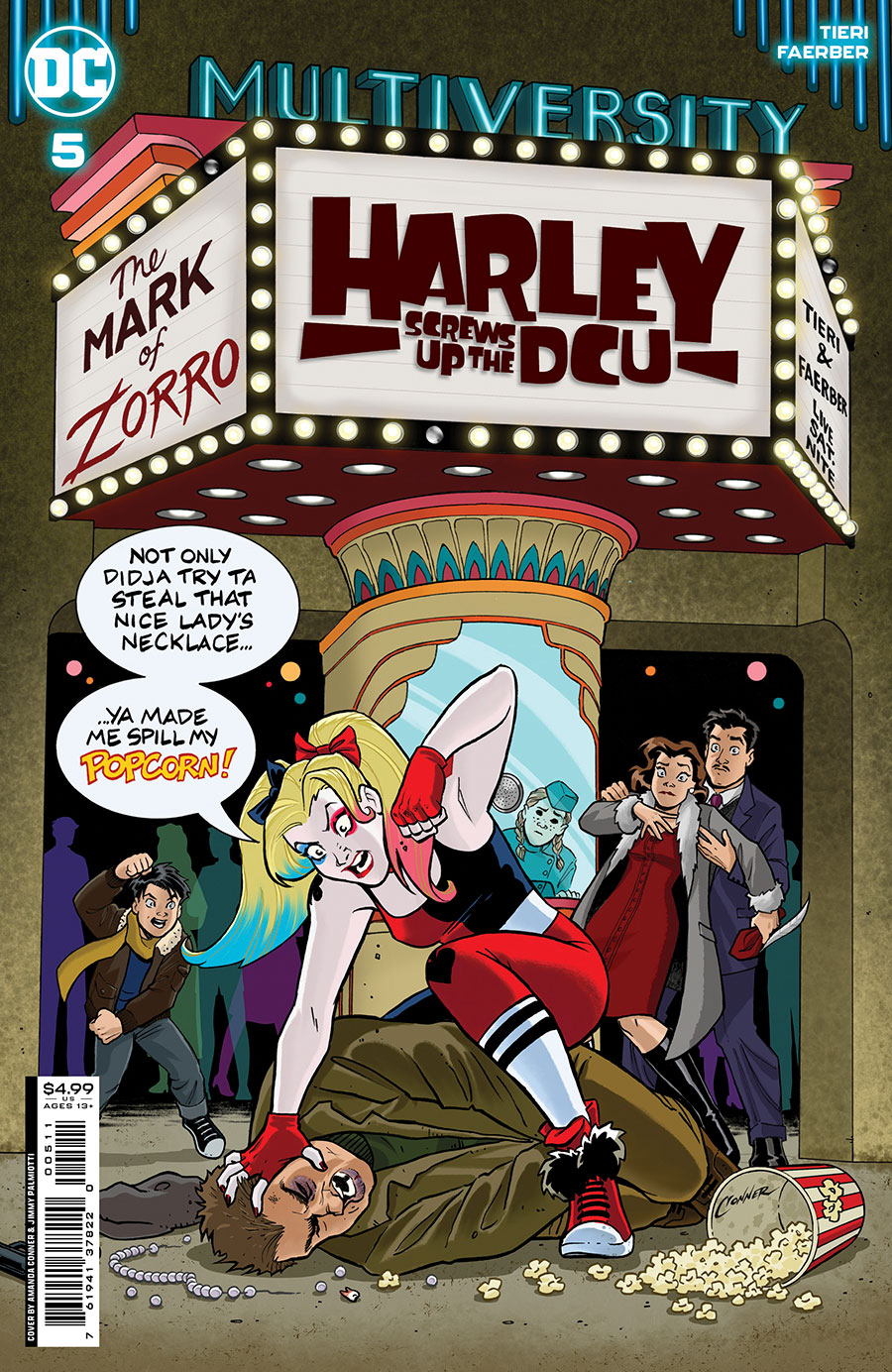 Multiversity Harley Screws Up The DCU #5 Cover A Regular Amanda Conner Cover