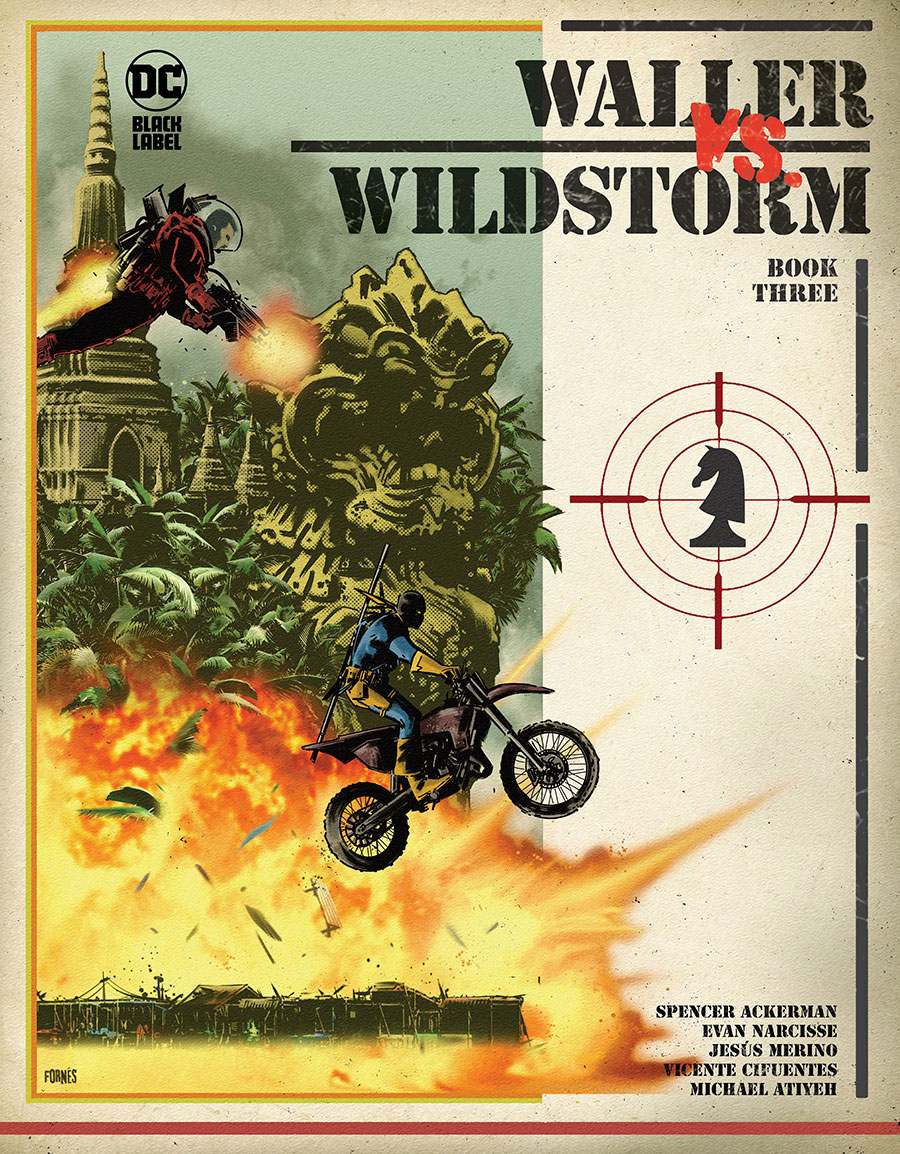 Waller vs Wildstorm #3 Cover A Regular Jorge Fornes Cover