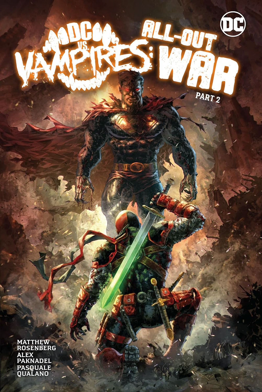 DC vs Vampires All-Out War Part 2 HC