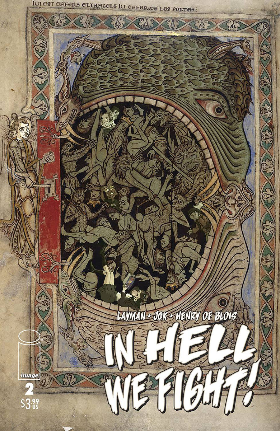 In Hell We Fight #2 Cover C Incentive Jok & Henry Of Blois Variant Cover