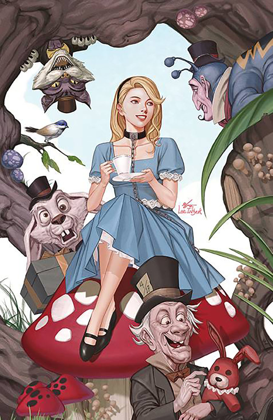 Alice Never After #1 Cover D Incentive Inhyuk Lee Virgin Variant Cover