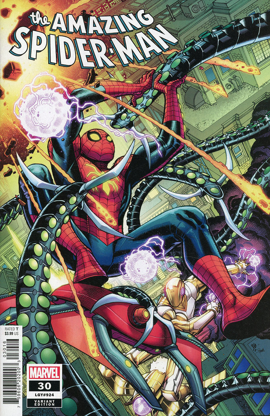 Amazing Spider-Man Vol 6 #30 Cover E Incentive Nick Bradshaw Variant Cover
