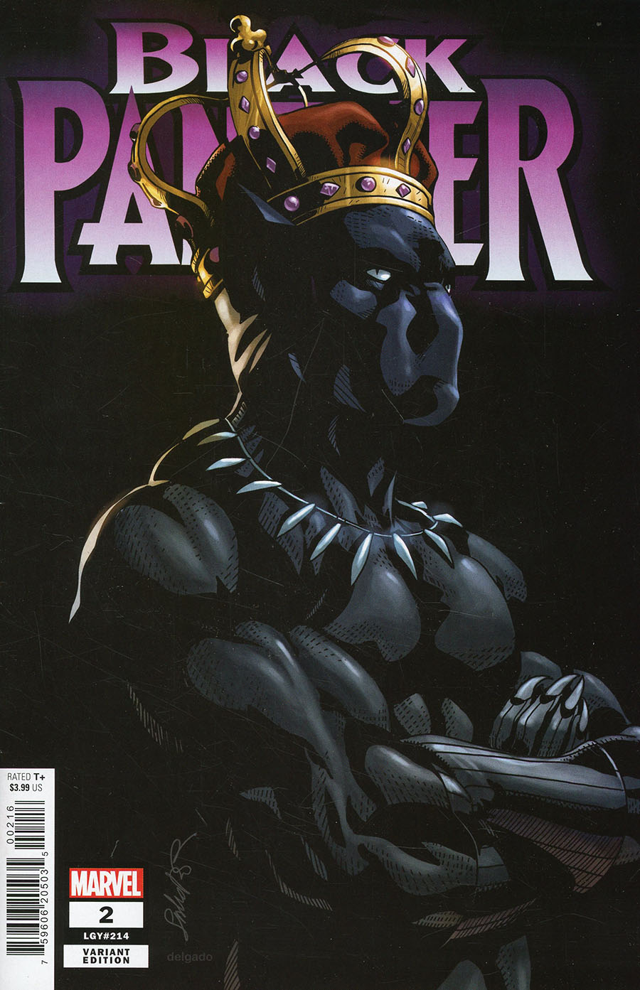 Black Panther Vol 9 #2 Cover E Incentive Salvador Larroca Variant Cover