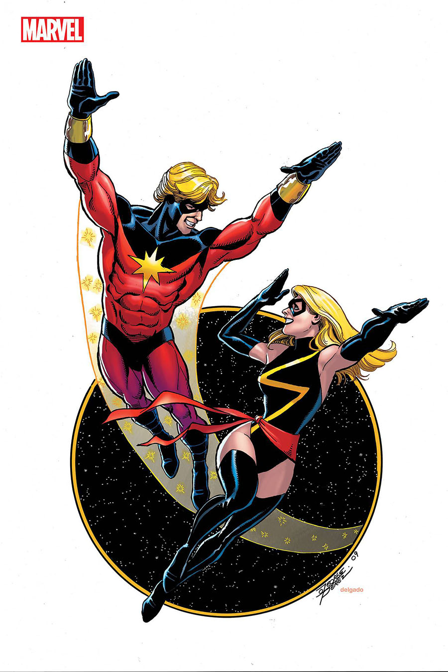 Captain Marvel Dark Tempest #1 Cover I Incentive George Perez Virgin Cover