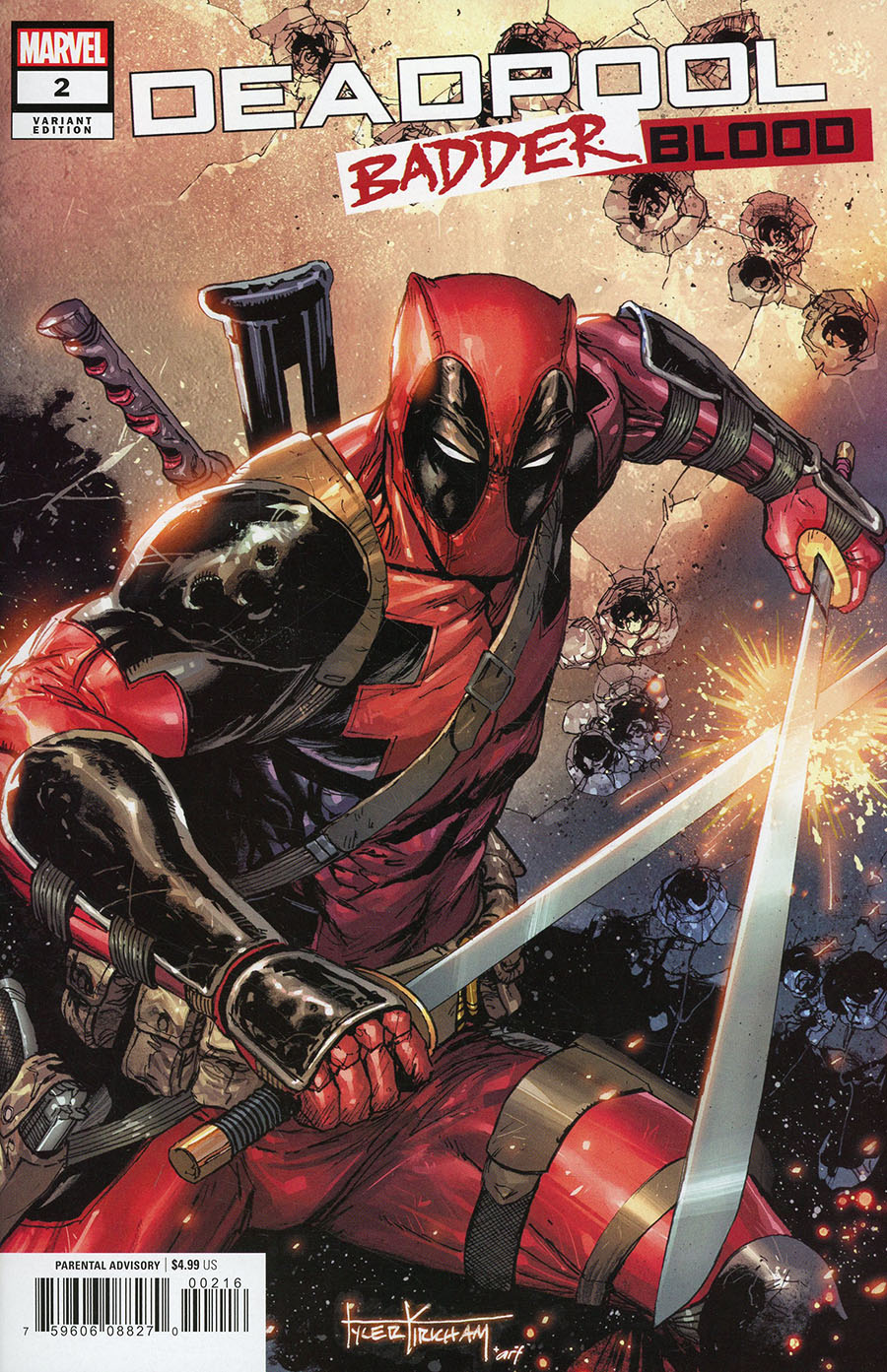 Deadpool Badder Blood #2 Cover C Incentive Tyler Kirkham Variant Cover