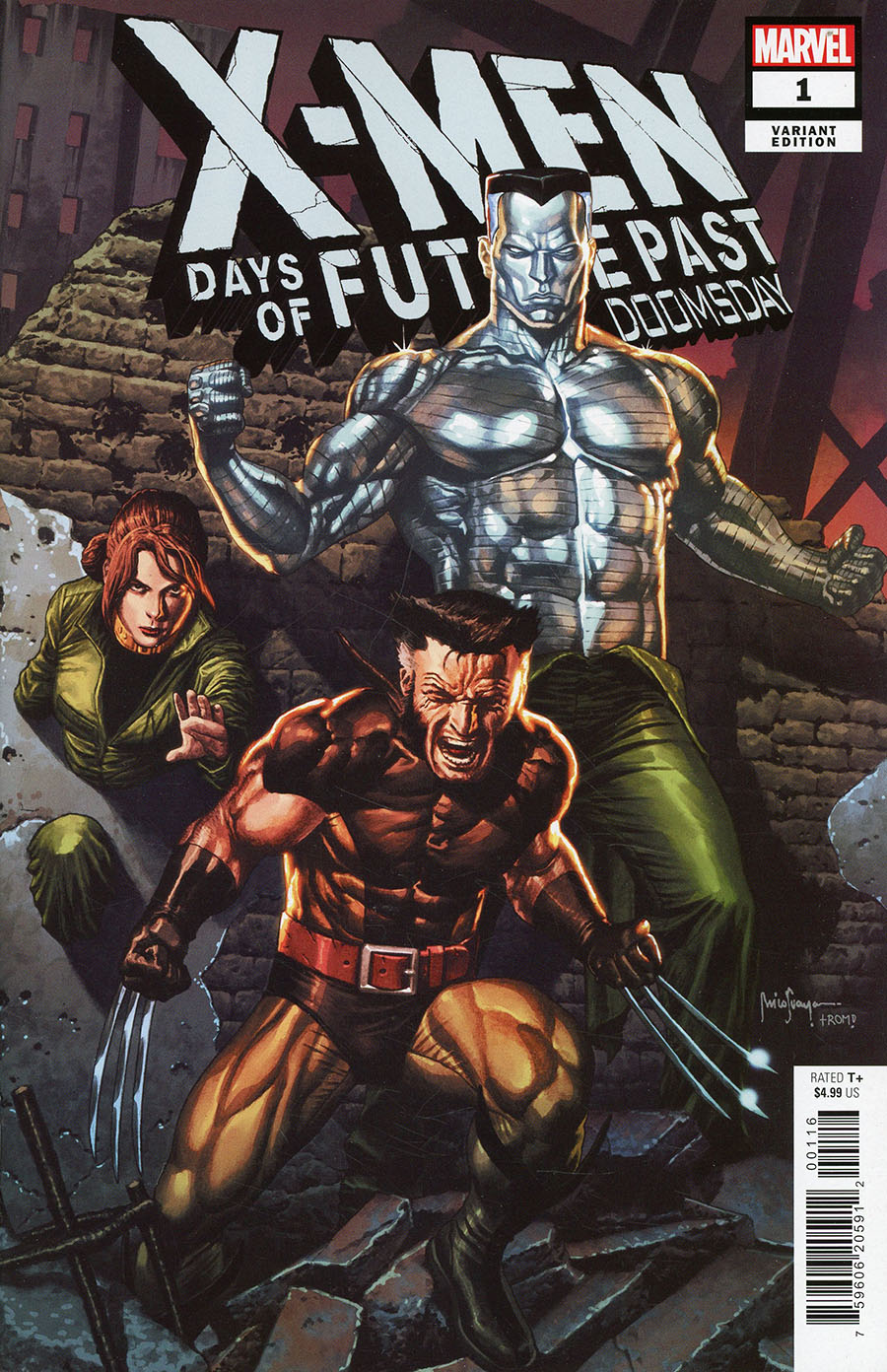 X-Men Days Of Future Past Doomsday #1 Cover F Incentive Mico Suayan Variant Cover