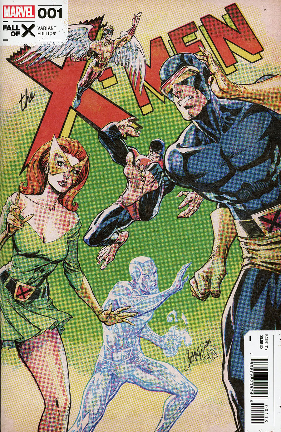 X-Men Hellfire Gala 2023 #1 (One Shot) Cover L Incentive J Scott Campbell Retro Anniversary Variant Cover