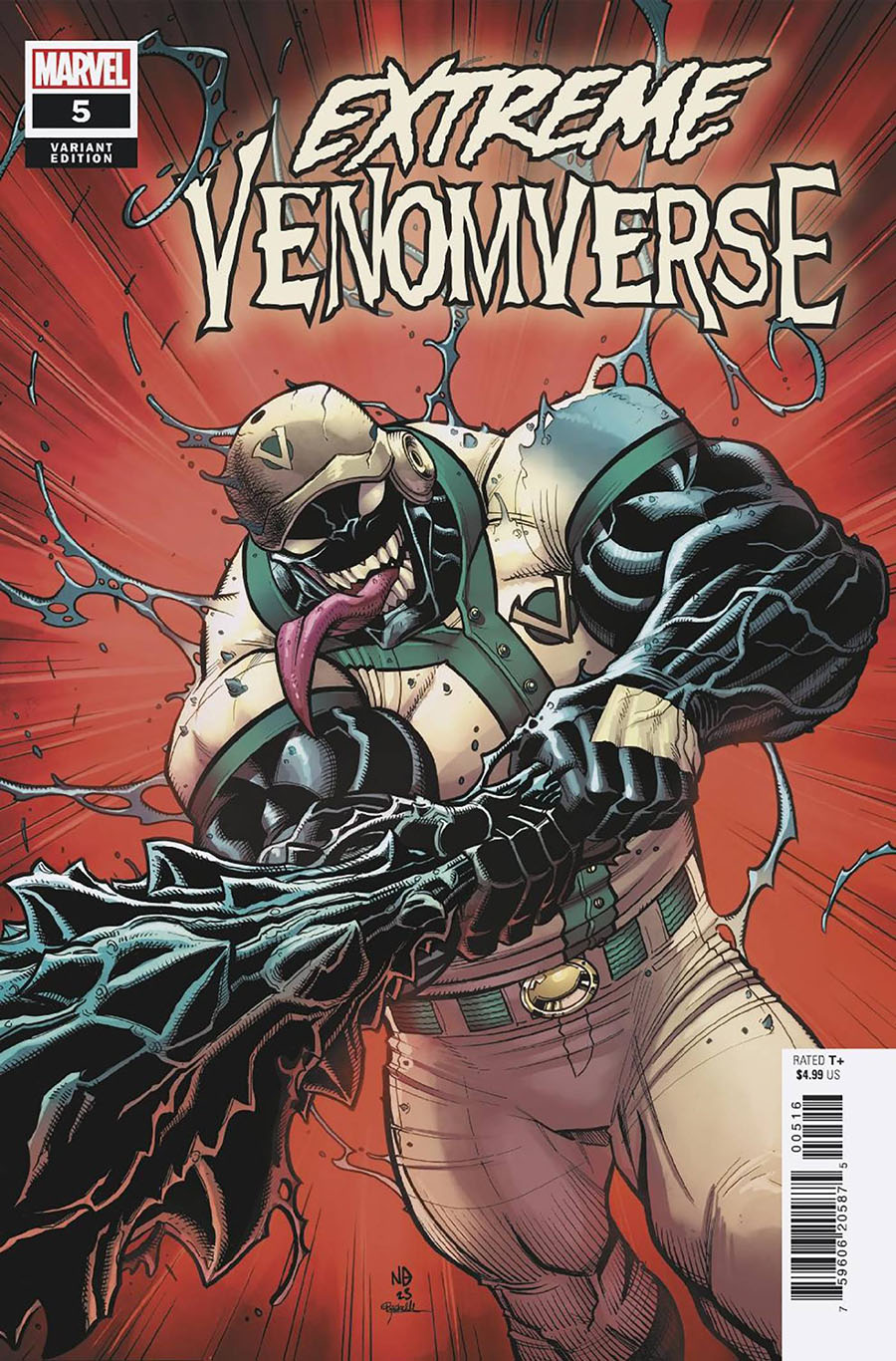 Extreme Venomverse #5 Cover E Incentive Nick Bradshaw Variant Cover