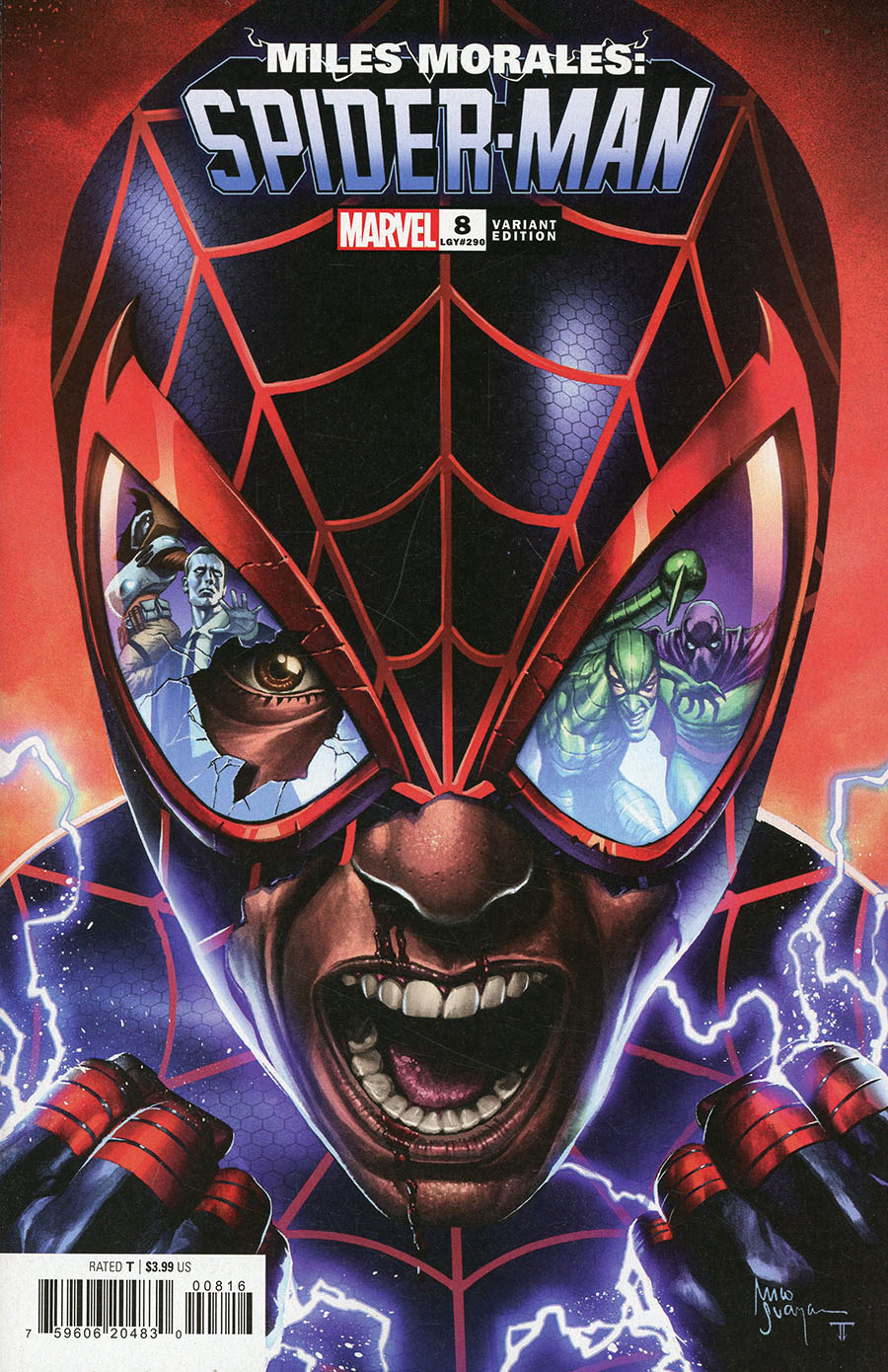 Miles Morales Spider-Man Vol 2 #8 Cover D Incentive Mico Suayan Variant Cover
