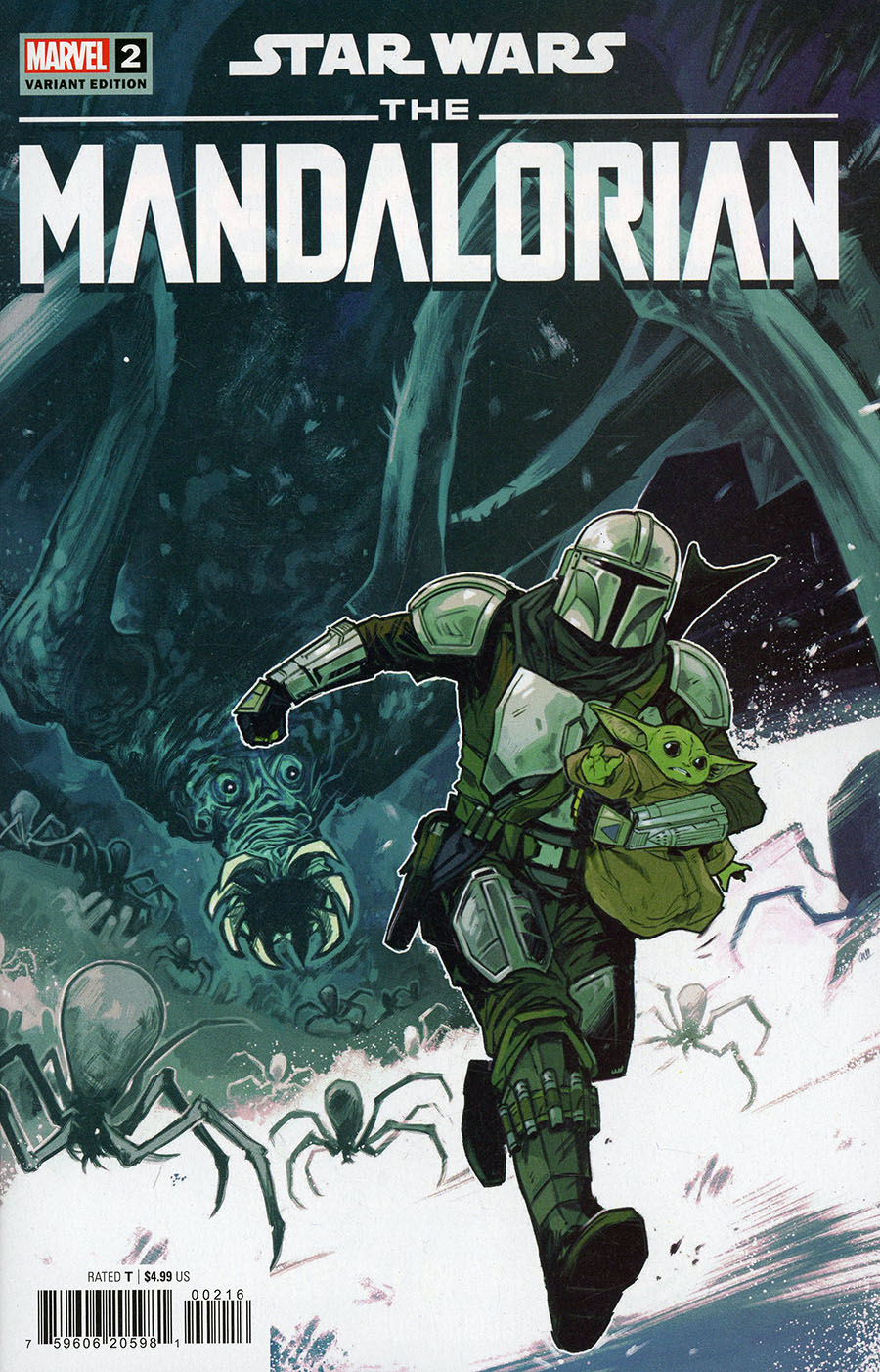 Star Wars The Mandalorian Season 2 #2 Cover D Incentive Caspar Wijngaard Variant Cover