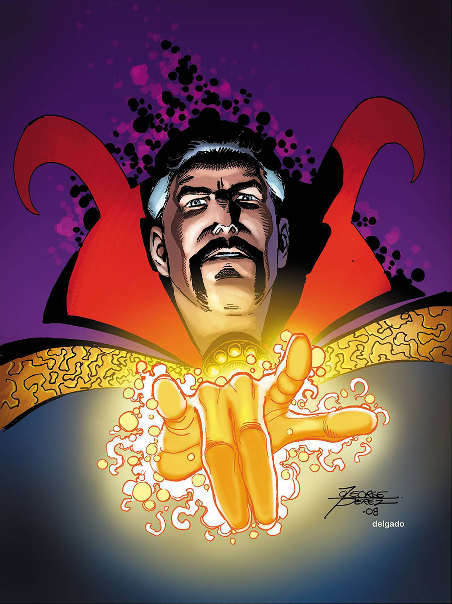 Doctor Strange Vol 6 #6 Cover E Incentive George Perez Virgin Cover (G.O.D.S. Tie-In)