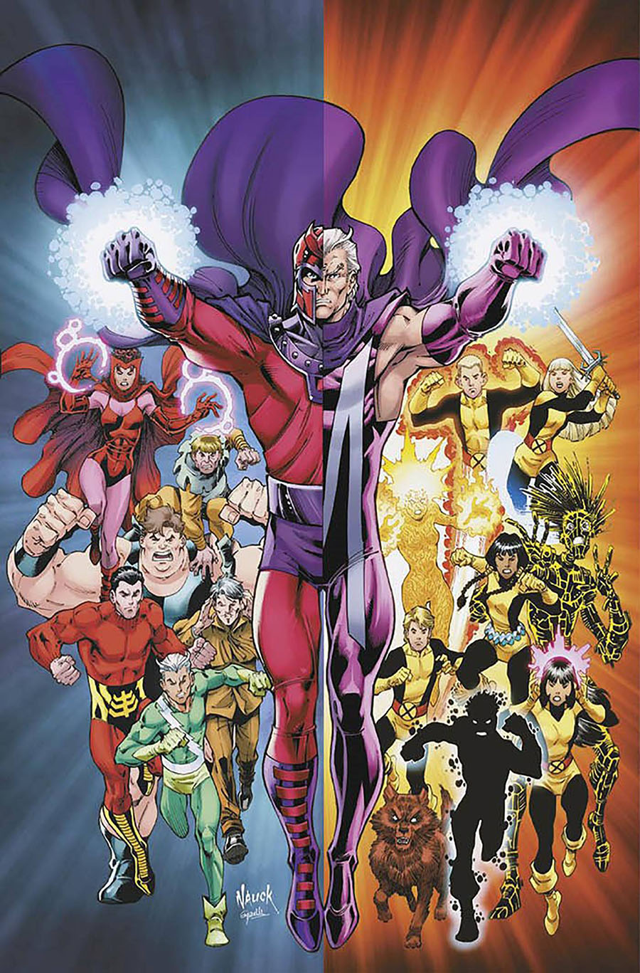 Magneto Vol 4 #1 Cover E Incentive Todd Nauck Virgin Cover