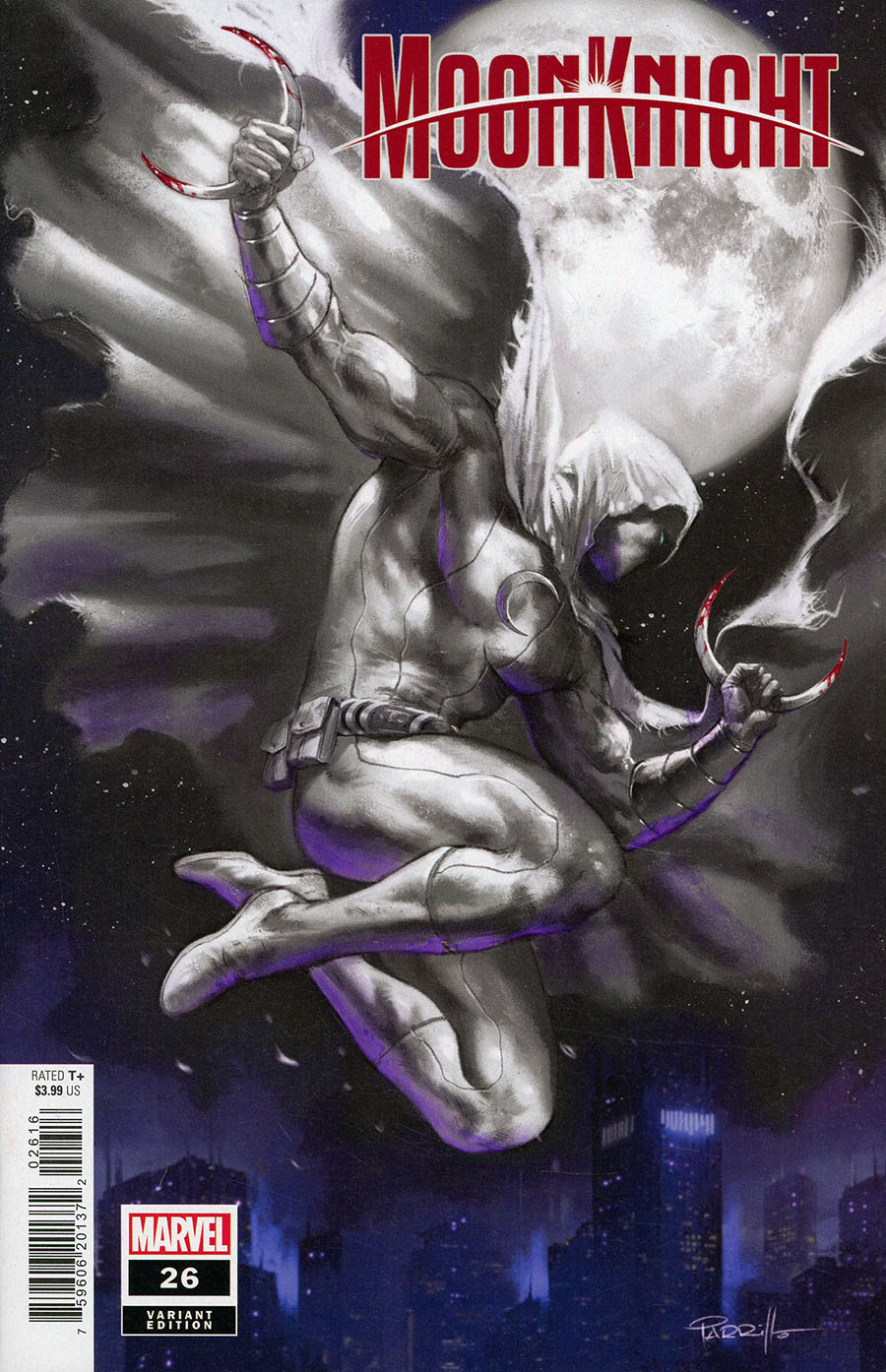 Moon Knight Vol 9 #26 Cover D Incentive Lucio Parrillo Variant Cover (G.O.D.S. Tie-In)