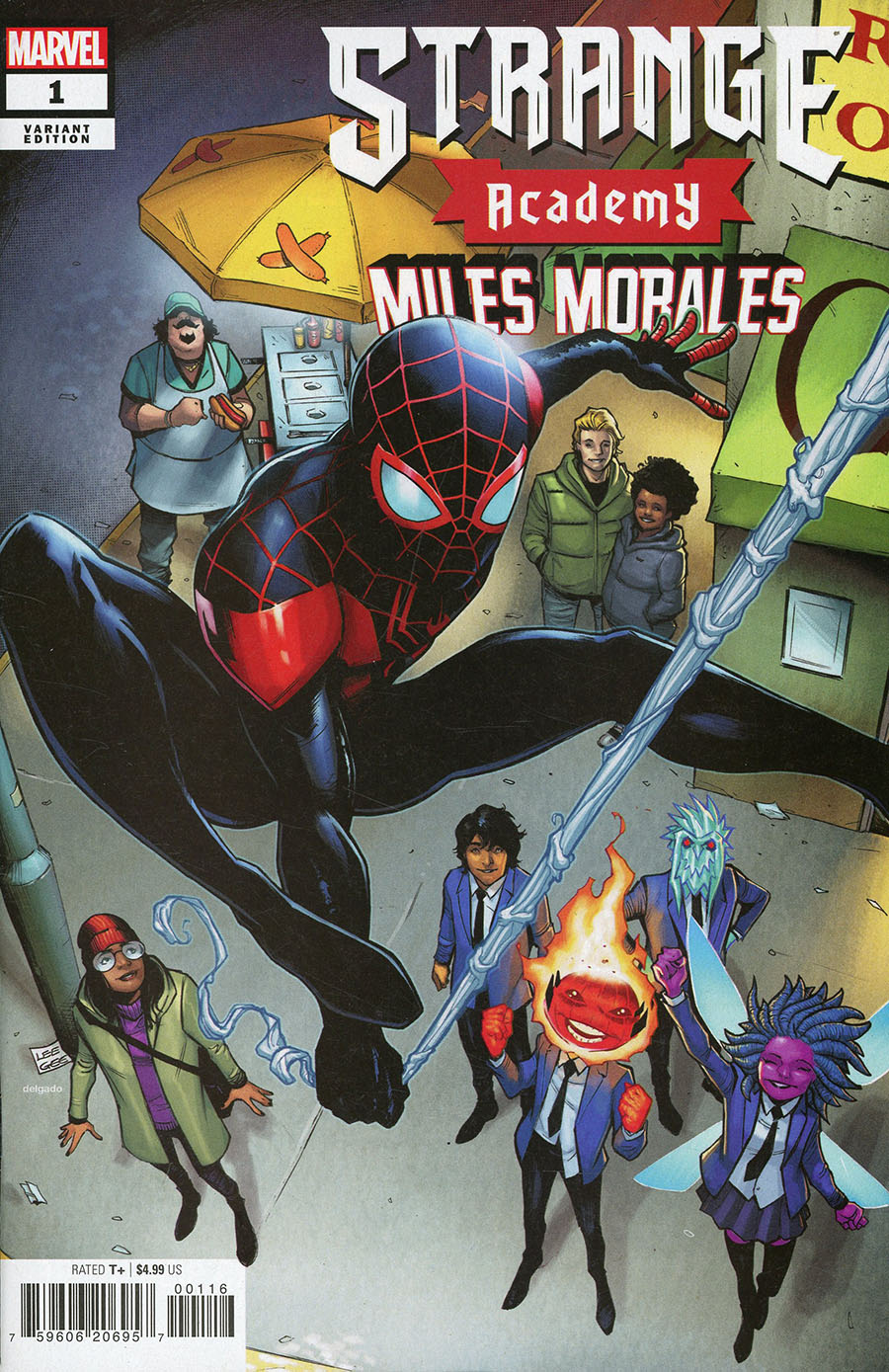 Strange Academy Miles Morales #1 (One Shot) Cover C Incentive Lee Garbett Variant Cover