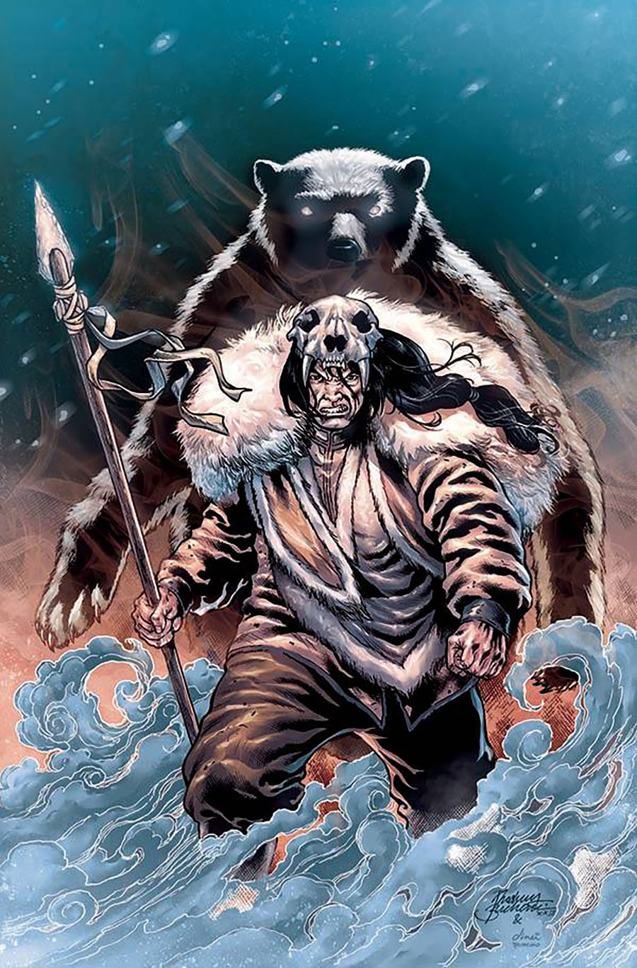 Mighty Barbarians #4 Cover F Incentive Rodney Buchemi Virgin Cover