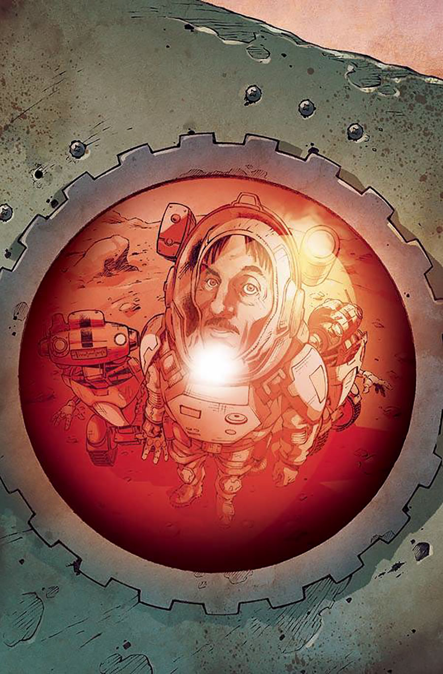 Traveling To Mars #8 Cover E Incentive Roberto Meli Virgin Cover