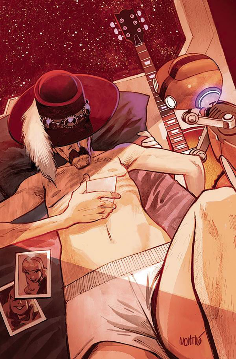 Traveling To Mars #8 Cover F Incentive Miki Montllo Virgin Cover