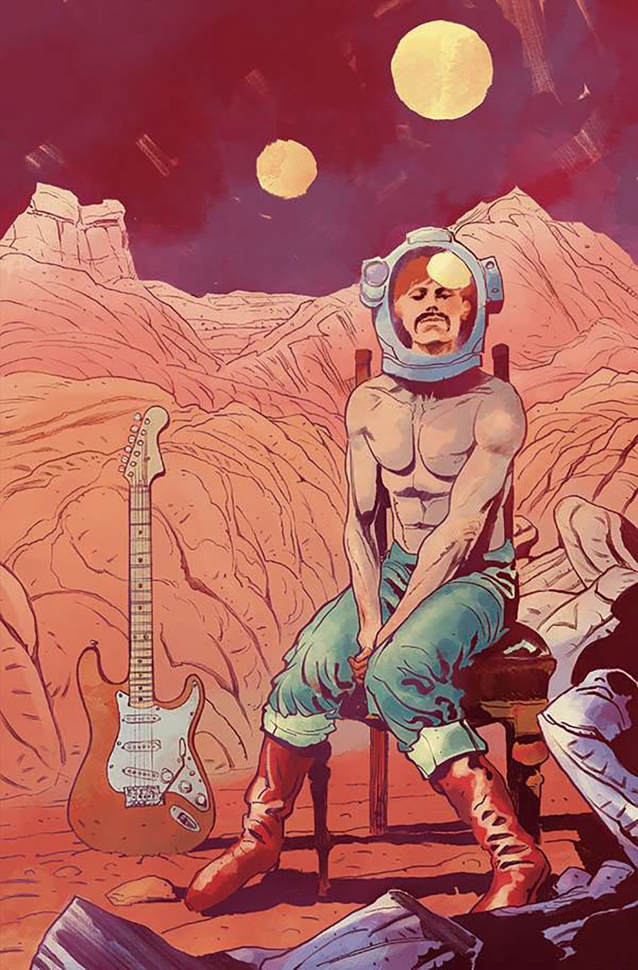 Traveling To Mars #8 Cover G Incentive Emanuele Gizzi Virgin Cover