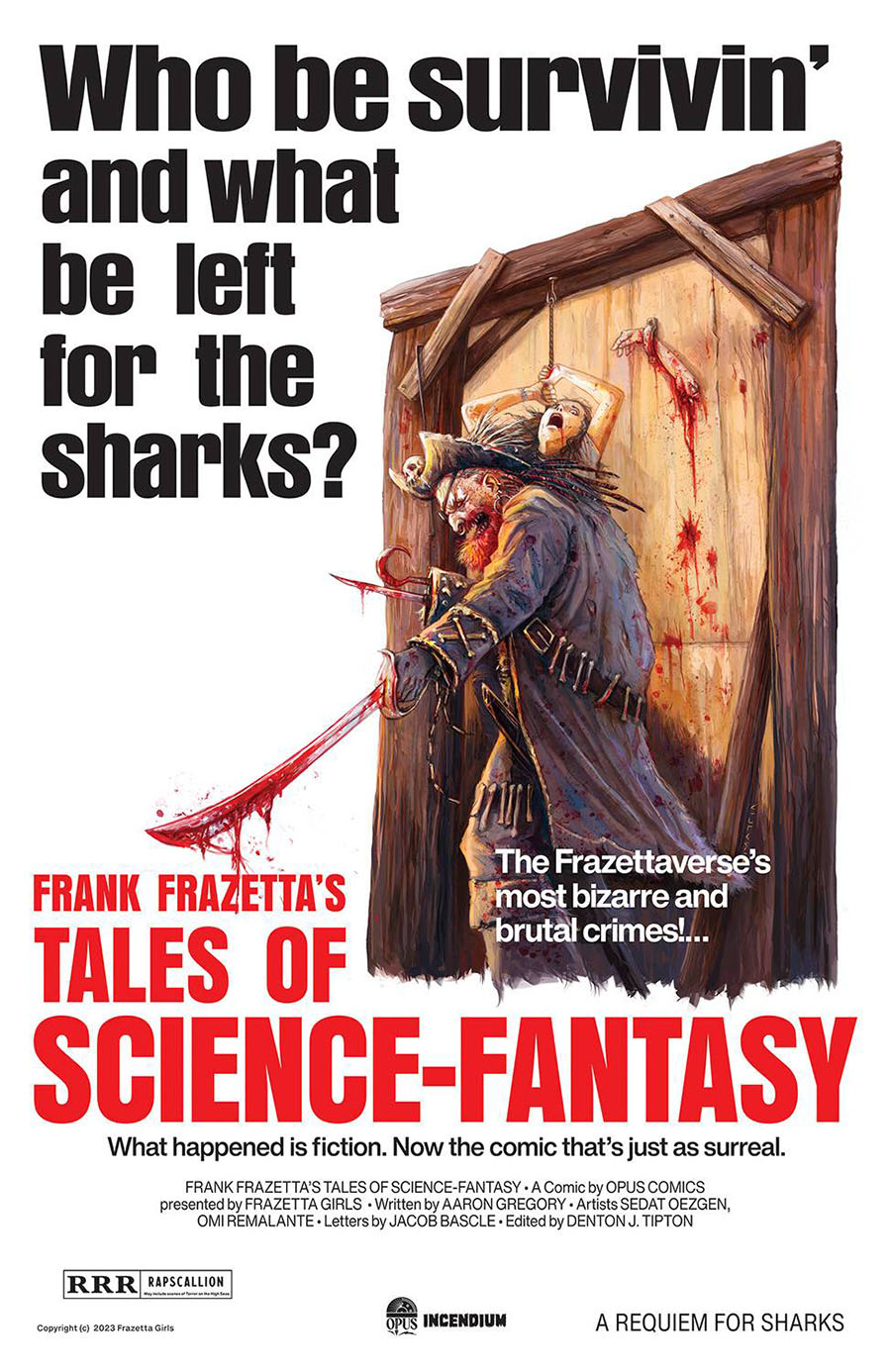 Frank Frazettas Tales Of Science-Fantasy #2 Cover B Incentive Nico Di Mattia Movie Poster Homage Variant Cover