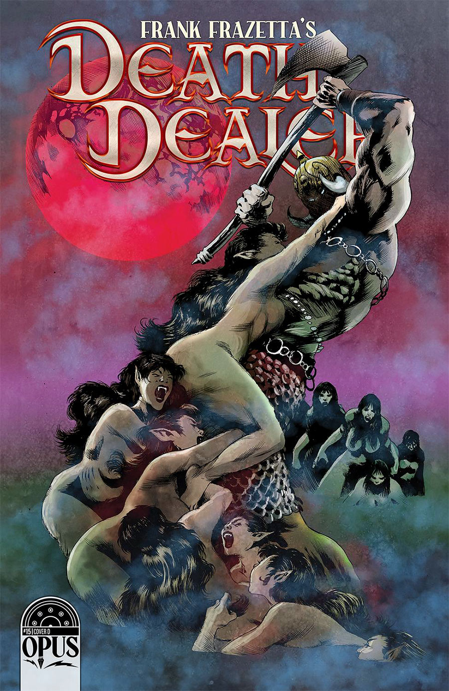 Frank Frazettas Death Dealer Vol 2 #15 Cover D Incentive Kelley Jones Variant Cover