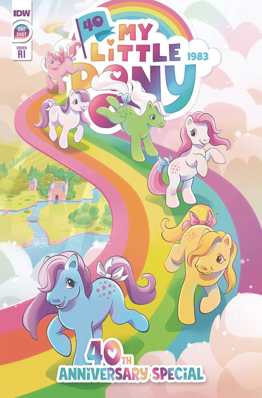 My Little Pony 40th Anniversary Special #1 (One Shot) Cover E Incentive Alexa Cordeiro Variant Cover