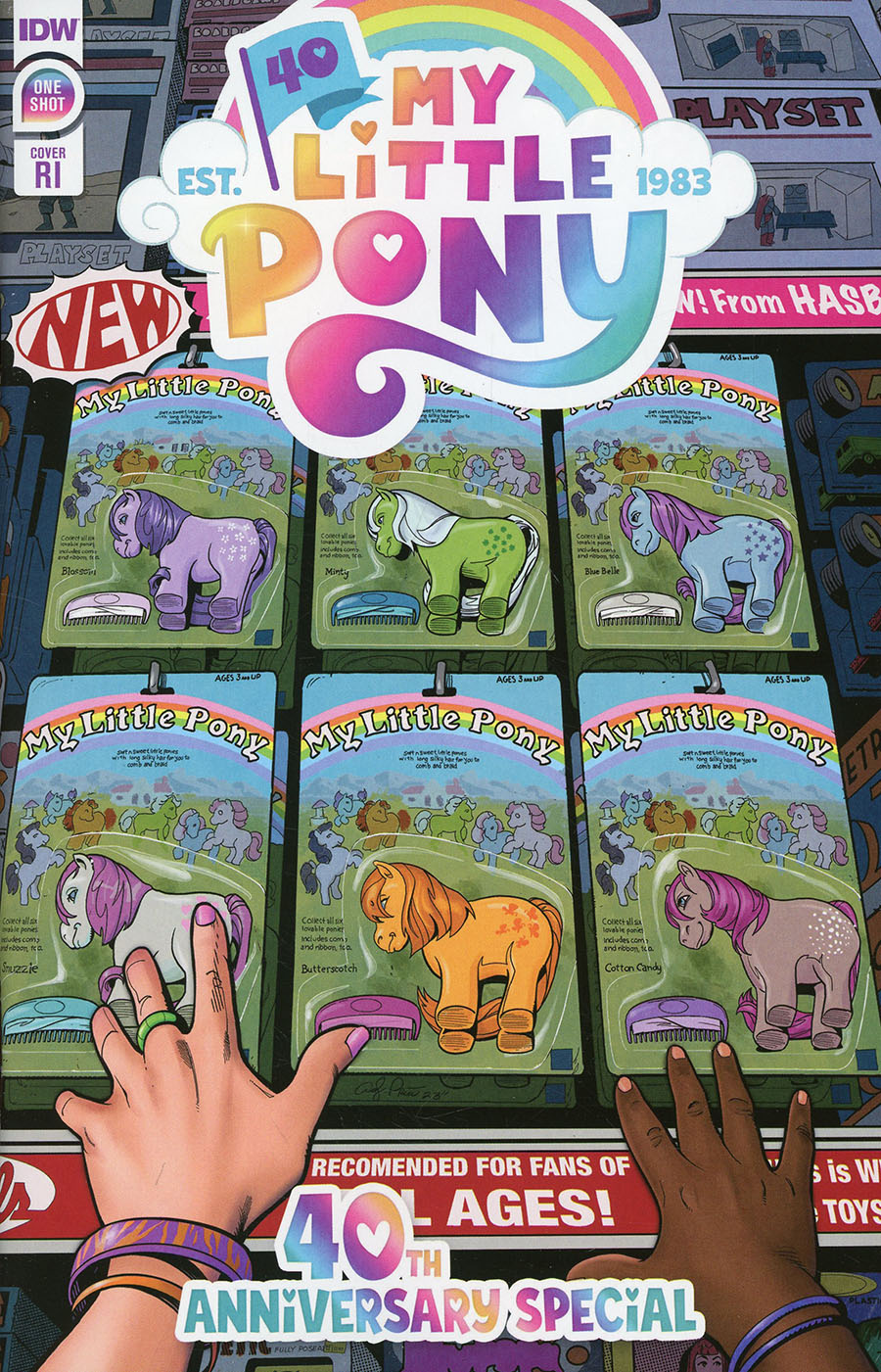 My Little Pony 40th Anniversary Special #1 (One Shot) Cover F Incentive Andy Price Variant Cover