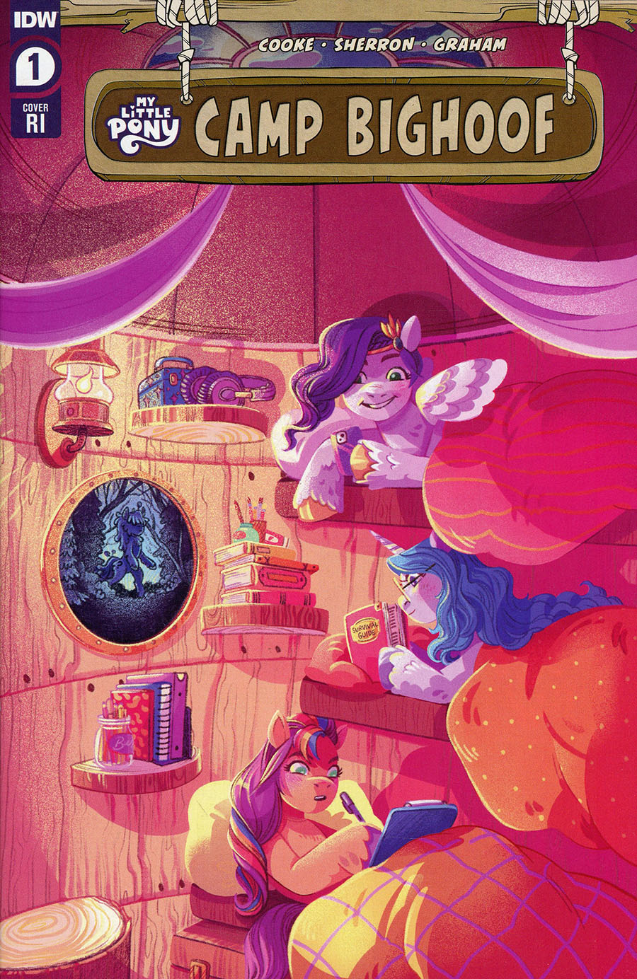 My Little Pony Camp Bighoof #1 Cover C Incentive Nicole Goux Variant Cover