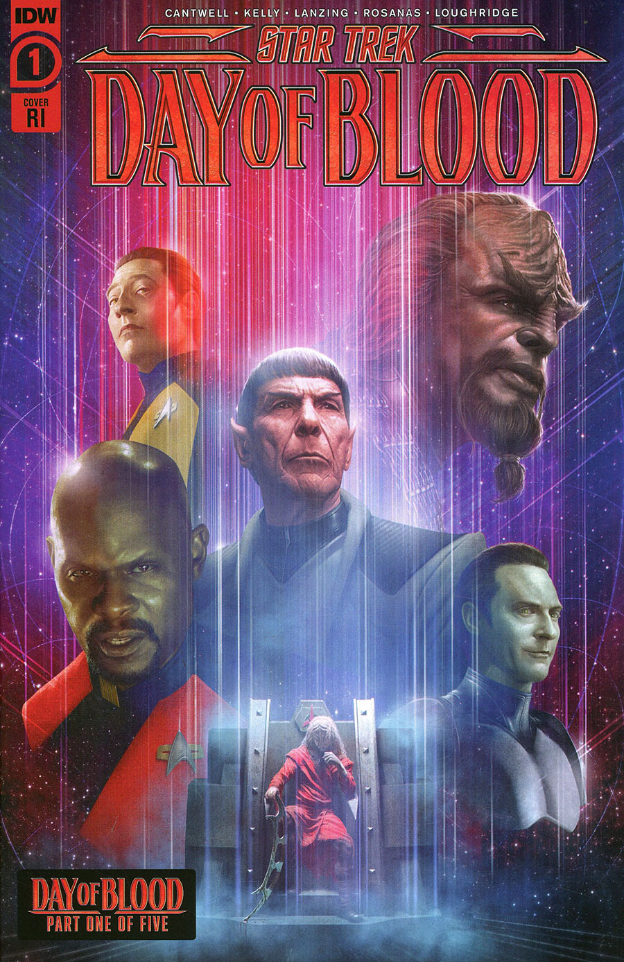 Star Trek Day Of Blood #1 (One Shot) Cover F Incentive Rahzzah Variant Cover (Day Of Blood Part 1)