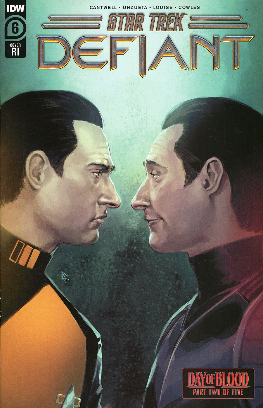 Star Trek Defiant #6 Cover E Incentive Rod Reis Variant Cover (Day Of Blood Part 2)