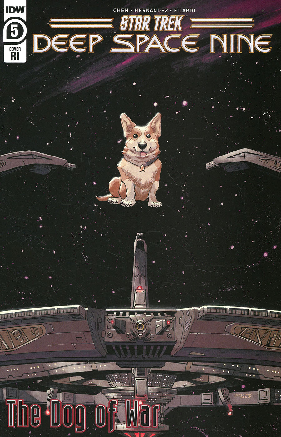 Star Trek Deep Space Nine Dog Of War #5 Cover E Incentive Declan Shalvey Variant Cover